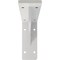 Ekena Millwork Embrey Steel Bracket, Hammered White 2"W x 12"D x 5 1/4"H BKTM02X12X05EBHWH - alternate 3